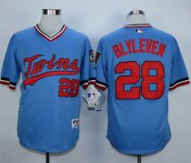 Minnesota Twins -28 Bert Blyleven Light Blue 1984 Turn Back The Clock Stitched MLB Jersey Minnesota Twins -28 Bert Blyleven Light Blue 1984 Turn Back The Clock Stitched MLB Jersey