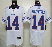 Nike Bills -14 Ryan Fitzpatrick White Stitched NFL Elite Jersey Nike Bills -14 Ryan Fitzpatrick White Stitched NFL Elite Jersey