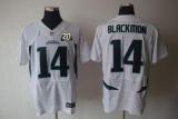 Nike Jacksonville Jaguars #14 Justin Blackmon White With 20TH Season Patch Men's Stitched NFL Elite