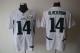 Nike Jacksonville Jaguars #14 Justin Blackmon White With 20TH Season Patch Men's Stitched NFL Elite