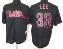 Philadelphia Phillies #33 Cliff Lee Black Fashion Stitched MLB Jersey Philadelphia Phillies #33 Cliff Lee Black Fashion Stitched MLB Jersey