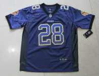 2013 NEW Nike Minnesota Vikings 28 Peterson Drift Fashion Purple Elite Jersey