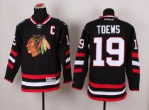 Chicago Blackhawks -19 Jonathan Toews Black 2014 Stadium Series Stitched NHL Jersey
