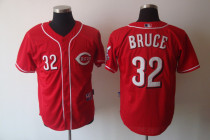 Cincinnati Reds -32 Jay Bruce Red Cool Base Stitched MLB Jersey Cincinnati Reds -32 Jay Bruce Red Cool Base Stitched MLB Jersey
