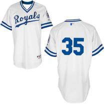 Kansas City Royals -35 Eric Hosmer White 1974 Turn Back The Clock Stitched MLB Jersey Kansas City Royals -35 Eric Hosmer White 1974 Turn Back The Clock Stitched MLB Jersey