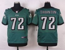 Nike Philadelphia Eagles #72 Cedric Thornton Midnight Green Team Color Men's Stitched NFL New Elite Nike Philadelphia Eagles #72 Cedric Thornton Midnight Green Team Color Men's Stitched NFL New Elite