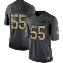 Dallas Cowboys -55 Rolando McClain Nike Anthracite 2016 Salute to Service Jersey