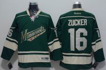 Minnesota Wild -16 Jason Zucker Green Stitched NHL Jersey Minnesota Wild -16 Jason Zucker Green Stitched NHL Jersey