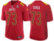 2017 PRO BOWL AFC MARSHAL YANDA RED GAME JERSEY