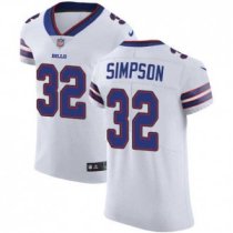Nike Bills -32 O J Simpson White Stitched NFL Vapor Untouchable Elite Jersey Nike Bills -32 O J Simpson White Stitched NFL Vapor Untouchable Elite Jersey