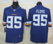 Nike Vikings -95 Sharrif Floyd Purple Team Color Stitched NFL Limited Jersey Nike Vikings -95 Sharrif Floyd Purple Team Color Stitched NFL Limited Jersey