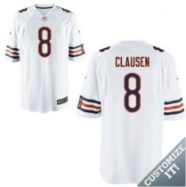 Nike Chicago Bears -8 White Clausen Elite Jersey Nike Chicago Bears -8 White Clausen Elite Jersey