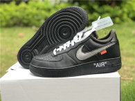 Authentic Off White x Air Force 1 Low Black