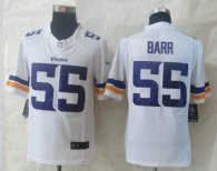 New Nike Minnesota Vikings Vikings -55 Anthony Barr White Limited Jerseys