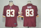 Nike Redskins -83 Fred Davis Burgundy Red Team Color Stitched NFL Game Jersey