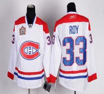 Montreal Canadiens -33 Patrick Roy White Heritage Classic Style Stitched NHL Jersey Montreal Canadiens -33 Patrick Roy White Heritage Classic Style Stitched NHL Jersey