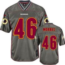 Nike Washington Redskins -46 Alfred Morris Grey Men's Stitched NFL Elite Vapor Jersey Nike Washington Redskins -46 Alfred Morris Grey Men's Stitched NFL Elite Vapor Jersey