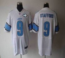 Nike Lions -9 Matthew Stafford White With WCF Patch Jersey Nike Lions -9 Matthew Stafford White With WCF Patch Jersey