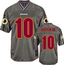 Nike Washington Redskins -10 Robert Griffin III Grey Men's Stitched NFL Elite Vapor Jersey Nike Washington Redskins -10 Robert Griffin III Grey Men's Stitched NFL Elite Vapor Jersey