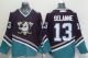 Anaheim Ducks -13 Teemu Selanne Purple Turquoise CCM Throwback Stitched NHL Jersey