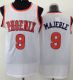 Phoenix Suns -9 Dan Majerle White New Throwback Stitched NBA Jersey