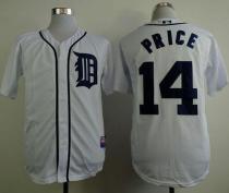 Detroit Tigers #14 David Price White Cool Base Stitched MLB Jersey Detroit Tigers #14 David Price White Cool Base Stitched MLB Jersey