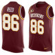 Nike Redskins -86 Jordan Reed Burgundy Red Team Color Stitched NFL Limited Tank Top Jersey