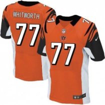 Nike Cincinnati Bengals -77 Andrew Whitworth Orange Alternate Stitched NFL Elite Jersey Nike Cincinnati Bengals -77 Andrew Whitworth Orange Alternate Stitched NFL Elite Jersey