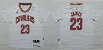 Cleveland Cavaliers -23 LeBron James White Short Sleeve Stitched NBA Jersey Cleveland Cavaliers -23 LeBron James White Short Sleeve Stitched NBA Jersey