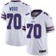 Nike Bills -70 Eric Wood White Stitched NFL Vapor Untouchable Limited Jersey