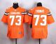 Nike Cleveland Browns -73 Joe Thomas Orange Alternate Men's Stitched NFL New Elite Jersey