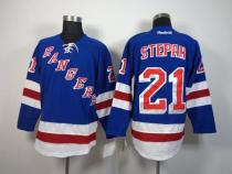 New York Rangers -21 Derek Stepan Stitched Blue NHL Jersey New York Rangers -21 Derek Stepan Stitched Blue NHL Jersey