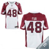 Nike Arizona Cardinals -48 Fua Jersey White Elite Road Jersey