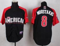 Kansas City Royals -8 Mike Moustakas Black 2015 All-Star American League Stitched MLB Jersey Kansas City Royals -8 Mike Moustakas Black 2015 All-Star American League Stitched MLB Jersey