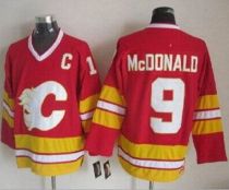 Calgary Flames -9 Lanny McDonald Red CCM Throwback Stitched NHL Jersey Calgary Flames -9 Lanny McDonald Red CCM Throwback Stitched NHL Jersey