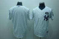 New York Yankees White Blank GMS  The Boss Stitched MLB Jersey