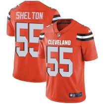 Nike Browns -55 Danny Shelton Orange Alternate Stitched NFL Vapor Untouchable Limited Jersey Nike Browns -55 Danny Shelton Orange Alternate Stitched NFL Vapor Untouchable Limited Jersey