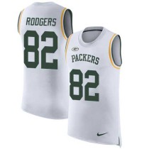 Nike Packers -82 Richard Rodgers White Stitched NFL Limited Rush Tank Top Jersey Nike Packers -82 Richard Rodgers White Stitched NFL Limited Rush Tank Top Jersey