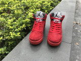 Authentic Air Jordan 5 GS “Red Suede”