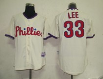 Philadelphia Phillies #33 Cliff Lee Cream Stitched MLB Jersey Philadelphia Phillies #33 Cliff Lee Cream Stitched MLB Jersey