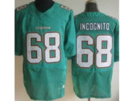 Nike Miami Dolphins 68 Richie Incognito Green Elite Jerseys