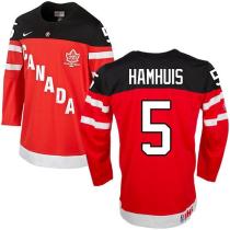 Olympic CA 5 Dan Hamhuis Red 100th Anniversary Stitched NHL Jersey Olympic CA 5 Dan Hamhuis Red 100th Anniversary Stitched NHL Jersey