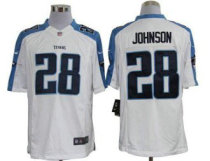 Nike Titans -28 Chris Johnson White Stitched NFL Limited Jersey Nike Titans -28 Chris Johnson White Stitched NFL Limited Jersey