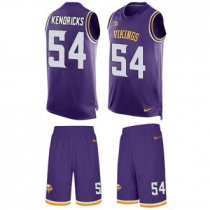 Vikings #54 Eric Kendricks Purple Team Color Stitched NFL Limited Tank Top Suit Jersey Vikings #54 Eric Kendricks Purple Team Color Stitched NFL Limited Tank Top Suit Jersey