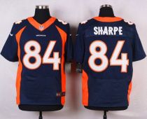 Nike Denver Broncos #84 Shannon Sharpe Navy Blue Alternate Men's Stitched NFL Elite Jersey