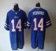 Nike Bills -14 Ryan Fitzpatrick Royal Blue Team Color Stitched NFL Elite Jersey