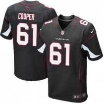 Nike Arizona Cardinals -61 Cooper Jersey Black Elite Alternate Jersey