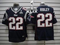 Nike New England Patriots -22 Stevan Ridley Navy Blue Team Color Super Bowl XLIX Mens Stitched NFL E