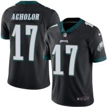 Nike Eagles -17 Nelson Agholor Black Stitched NFL Color Rush Limited Jersey Nike Eagles -17 Nelson Agholor Black Stitched NFL Color Rush Limited Jersey