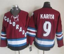 Colorado Avalanche -9 Paul Kariya Red CCM Throwback Stitched NHL Jersey Colorado Avalanche -9 Paul Kariya Red CCM Throwback Stitched NHL Jersey